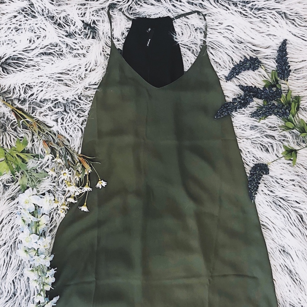 Dark Green Sundress